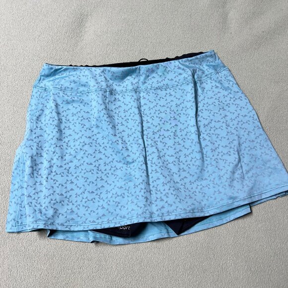 NWOT Gym Girl Ultra Skirt 1X Seabreeze Refective - Picture 1 of 4